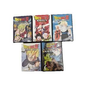 Lot of 5 DragonBall Z DVD's